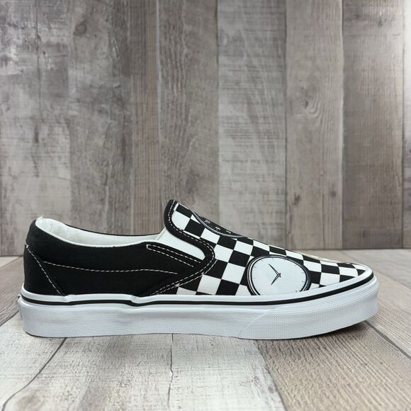 Vans X Karl Jacobs Women's Size 7 Skate Shoes Sneakers Time Traveler Black White - Picture 5 of 11